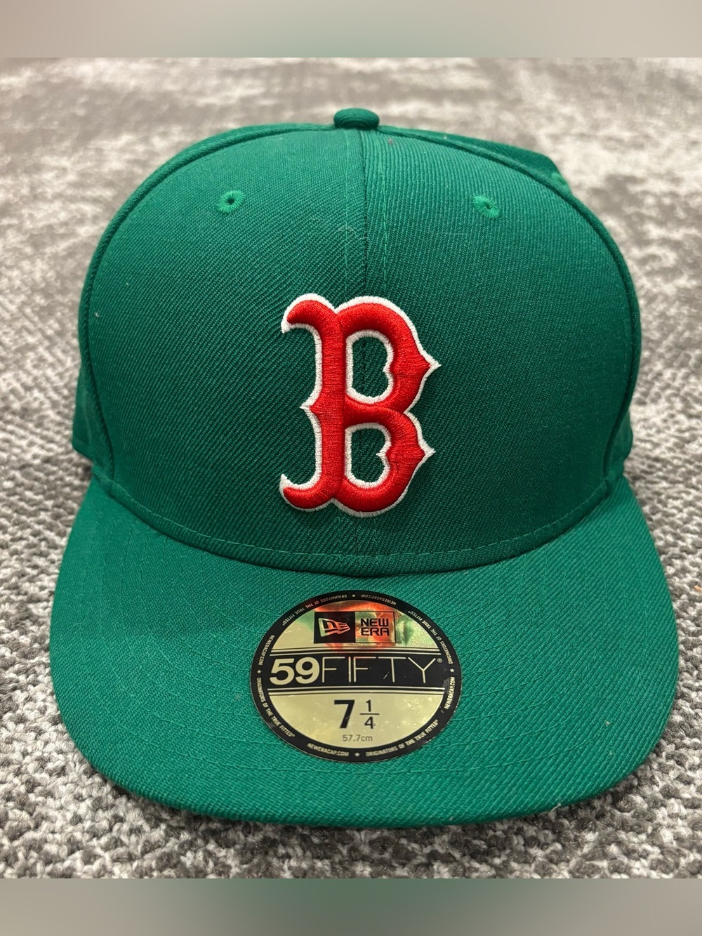 Vintage New Era 59Fifty Boston Red Sox Green Monster Fitted Size 7 1/4 Hat